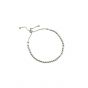 Casual Simple Adjustable Beads 925 Sterling Silver Bracelet