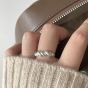 Hot 2022 Twisted Simple 925 Sterling Silver Adjusatble Ring