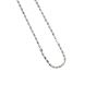 Simple New Geometry Irregular Tube 925 Sterling Silver Necklace