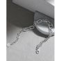 Fashion Double Layers Pig Nose Curb Chain  925 Sterling Silver Bracelet