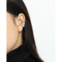 Geometry Irregular Casual Gift 925 Sterling Silver Non-Pierced Earring(Single)