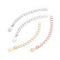 Fashion Waterdrop  Rolo Chain 925 Sterling Silver DIY Extended Chain
