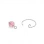 Simple Twisted Circle 925 Sterling Silver Earring Hooks