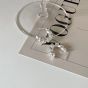 Fashion Twisted Tube Spring 925 Sterling Silver Hoop Earrings