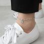 Love always being at last Letters Chain 925 Sterling Silver Anklet