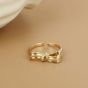 Women New CZ Bow-Knot 925 Sterling Silver Adjustable Ring