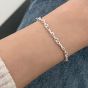 Classic Hollow Curb Chain 925 Sterling Silver Bracelet