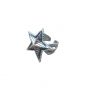 Modern Men's Vintage Star 925 Sterling Silver Adjustable Ring
