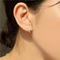 Girl Sweet Hollow Bow-Knot 925 Sterling Silver Stud Earrings