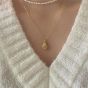 Minimalism Single Leaf 925 Sterling Silver Necklace