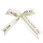 Fashion Chiffon Ribbon LOGO Gift Packaging Straps