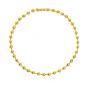Women Fashion Round Beads 925 Sterling Silver Necklace