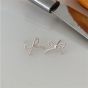 Simple Casual Twisted Rope Bow-Knot 925 Sterling Silver Stud Earrings
