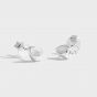Cute Mini Holiday Gift Conch 925 Sterling Silver Stud Earrings