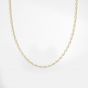 Simple Geometry Hollow Chain 925 Sterling Silver Choker Necklace