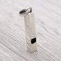 Simple Shiny Whistle 925 Sterling Silver Men Pendant