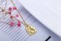 Beautiful Portrait Chinese Letter Unforgettable 925 Sterling Silver Necklace