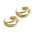 Серьги-кольца Fashion Three Circles из стерлингового серебра 925 пробы