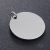 Fashion Simple Circle Round 925 Sterling Silver Custom Personalized Blank