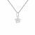 Simple Five CZ Star 925 Sterling Silver DIY Charm