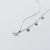 Fashion 925 Sterling Silver Star Choker Necklace
