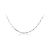 Simple Twist Piece 925 Sterling Silver Choker Necklace