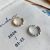 2020 New Регулируемое кольцо с нерегулярной геометрией из стерлингового серебра 925 пробы