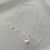 Casual Irregular Hollow Chain Heart 925 Sterling Silver Anklet