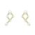 Natural White Pearl Simple Luxury Elegant 925 Sterling Silver Studs Earrings