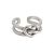 Retro Hollow Heart 925 Sterling Silver Adjustable Ring