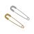 Fashion Safety Pin 925 Sterling Silver Earrings