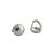 Simple Beads 925 Sterling Silver Hoop Earrings
