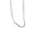 Double Layer Chain 925 Sterling Silver Choker Necklace