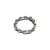 Vintage Bicycle Chain 925 Sterling Silver Ring