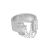 Party CZ Chain Tassels 925 Sterling Silver Adjustable Ring
