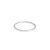 Регулируемое кольцо из стерлингового серебра 925 пробы с неправильной поверхностью в стиле минимализм