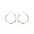 Geometry Twisted Ring 925 Sterling Silver Hoop Earrings