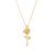 Hony Moon Rose Flower 925 Sterling Silver Necklace