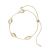 Fashion Gold Hollow Conch Shell 925 Sterling Silver Bracelet