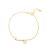 Women Round Shell Pearl 925 Sterling Silver Bracelet