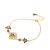 Beautiful Cloisonne Enamel Natural Nephrite Clover Flower 925 Sterling Silver Adjustable Ring/Necklace/Bracelet/Earrings