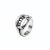 Мужское кольцо из стерлингового серебра 925 пробы с зубом вампира