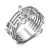 Fashion Music Note G Clef 925 Sterling Silver Ring