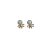 Cute CZ Jellyfish Octopus 925 Sterling Silver Stud Earrings