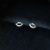 Серьги-гвоздики Simple Glossy Lip из стерлингового серебра 925 пробы