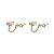Fashion Letters WHY Question Mark Double Holes CZ 925 Sterling Silver Stud Earrings