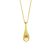 Simple Shell Pearl Spoon 925 Sterling Silver Necklace