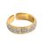 Модное регулируемое кольцо из стерлингового серебра 925 пробы с древним узором