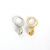 Simple Hollow Shell 925 Sterling Silver Leverback Earrings