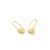 Boucles d'oreilles créoles en argent sterling 925 avec verrou de coeur à la mode